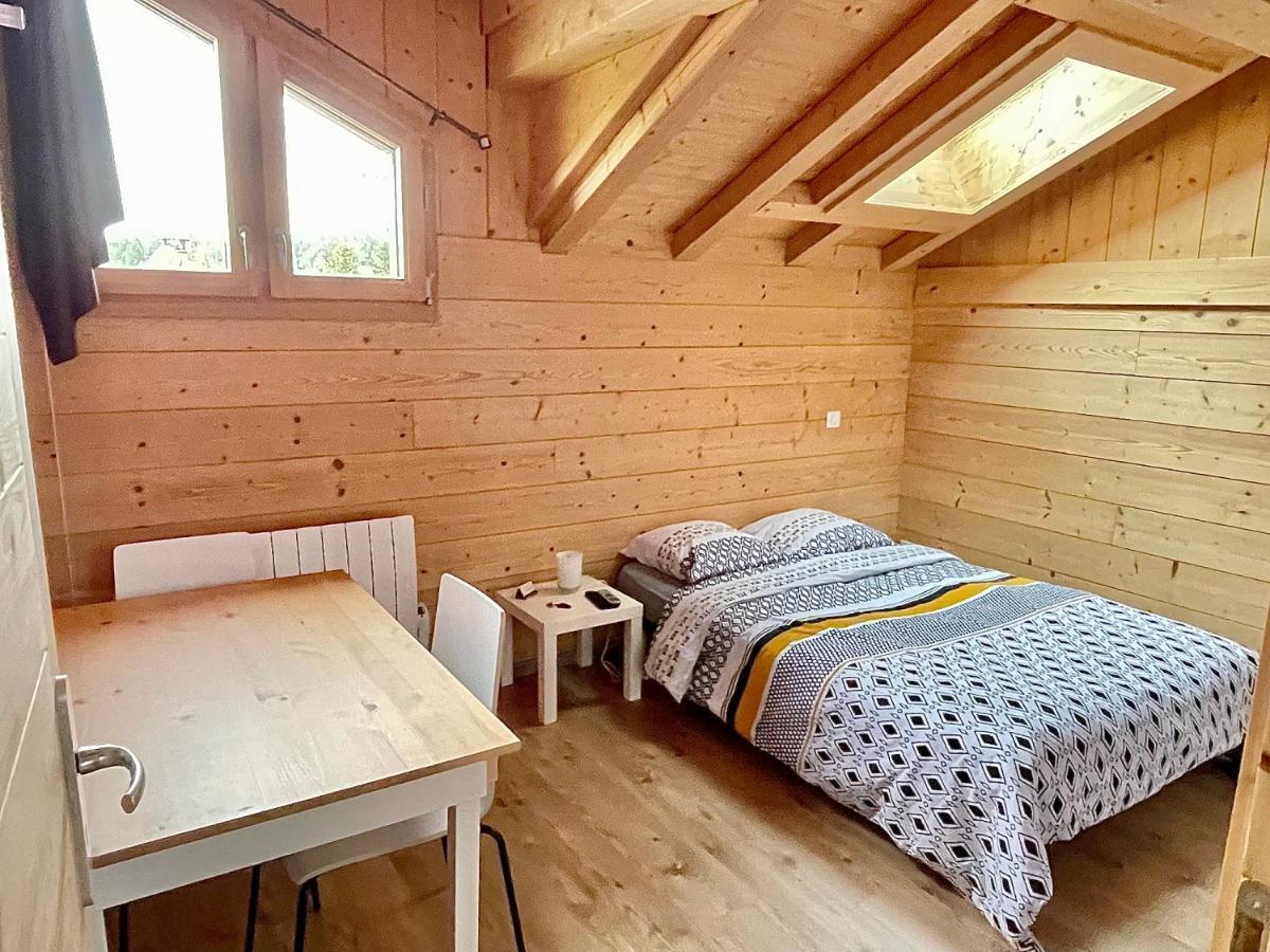 Chambre privée au pied des pistes - Chambre chez l'habitant - ChaletNelda com Lamoura Esterno foto