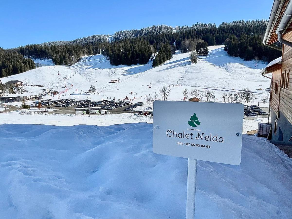 Chambre privée au pied des pistes - Chambre chez l'habitant - ChaletNelda com Lamoura Esterno foto